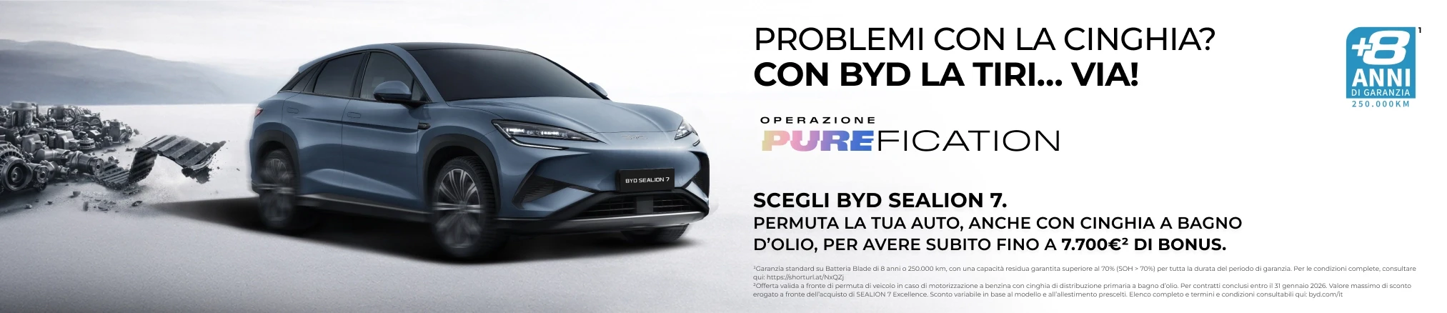 Offerte Operazione PUREFICATION 抖圈 Sealion 7: Fino a 7.700€ di bonus*